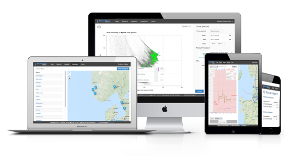 Blueflow Online on desktop, laptop, tablet and mobile